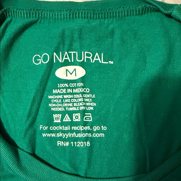 Green Short Sleeve Women's Tee - Picture 2 of 3